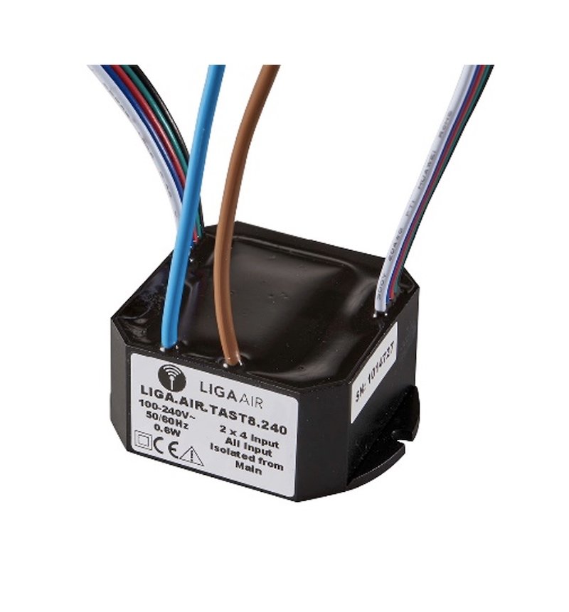 Casambi 8-Taster-Modul (IP44)