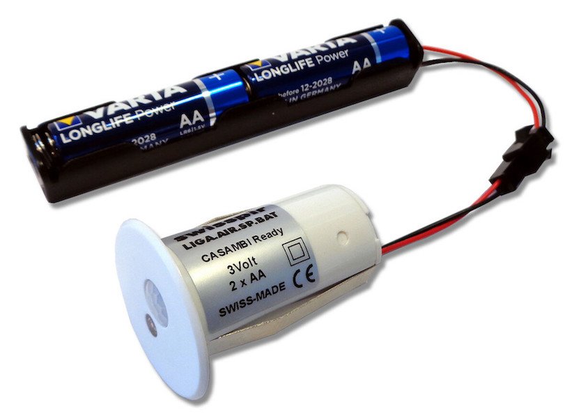 Casambi Bewegungsmelder Batterie